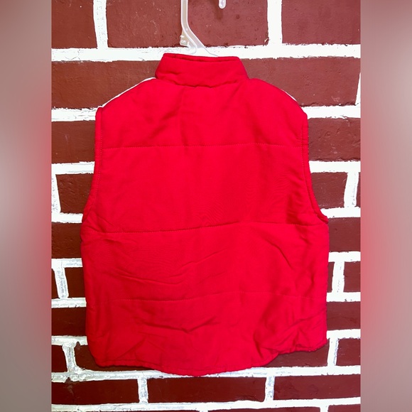 Nannette | Red puff vest | size 24m - Picture 2 of 6